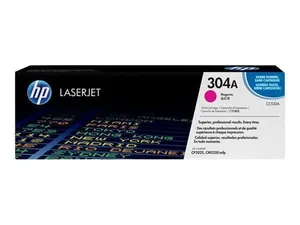 HP originál toner CC533A, magenta, 2800str., HP 304A, HP Color LaserJet CP2025, CM2320, O